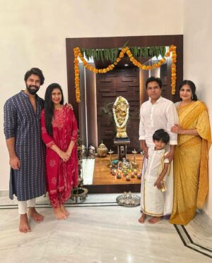 Kalyaan Dhev Instagram - Happy Diwali 🪔 to all of you! May the coming year shine bright for all of us!