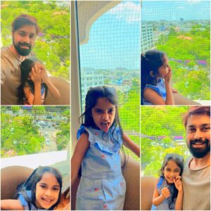 Kalyaan Dhev Instagram - The best 4 hours I spend every week! 👨‍👧 @navishka_k 

#DaughtersAreTheBest