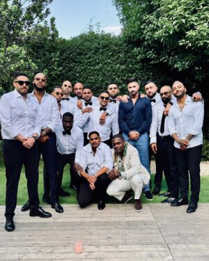 Kamel Guenfoud Instagram - Celebrating love in Como 🧡🤌🏼

Congrats @taylorwardx & @riyadmahrez26.7 🫶🏼 

#lakecomoitaly #lakecomo #comolakeitaly #kameltatouage #riyadmahrez26 #riyadmahrez #raismbolhi #islamslimani #slimani #kamelguenfoud #taylorwardx