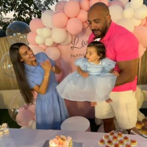Kamel Guenfoud Instagram - My Birthday, Salome Birthday , Lana Birthday all in March 🎂🎉#birthday #kameltatouage #family