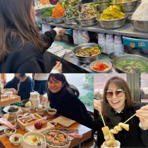 Kanako Enomoto Instagram - ①広蔵市場の屋台　カルグクスとビビンバ　⭐️5つ
②チョンダムンポッサム 北村店 ⭐️5つ
③金浦空港のゲート前のおでん　⭐️2つ

#カナログ
#韓国旅行 2日目
#海外旅行 
#seoul 
#1泊2日
#먹스타그램 
#한국 
#존맛탱