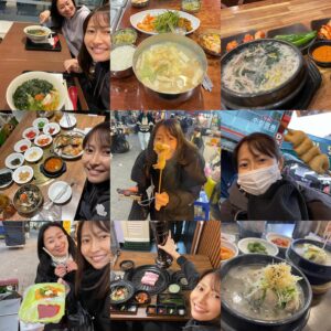 Kanako Enomoto Instagram - 1枚目📷
①羽田空港第三ターミナルのわかめうどん⭐️4つ(店員さんが明るい方だったので前回より星1つUP⤴︎)
②武橋洞プゴグッチッ  干し鱈のスープ⭐️5つ (再来店)
③クルイェチャン 牡蠣のスープ⭐️3つ
④オダリチプ カンジャンケジャン明洞直営サボイホテル店　
　⭐️3つ
⑤南大門市場のおでん その1⭐️5つ (再来店)
⑥南大門市場のおでん　その2⭐️4つ
⑦南大門の屋台　ほや⭐️5つ　
⑧六始里 北倉洞店 サムギョプサル⭐️3つ
⑨鉢山参鶏湯  サムゲタン⭐️5つ

2枚目📷
韓国おでん食べ比べ🍢
1️⃣ 南大門中心にある蒸しもの屋さんのおでん ⭐️5つ(再来店)
2️⃣沢山ある南大門の屋台の中の1軒 ⭐️0
3️⃣南大門のお店のおでん　⭐️4つ
4️⃣広蔵市場のおでん ⭐️2つ
5️⃣広蔵市場のカルクク屋さんのおでん　⭐️3つ　
6️⃣明洞ロッテデパートの地下　⭐️3つ
おでん屋さん沢山あるけど、それぞれ味が違うんだなと🤔

#韓国 #旅行 #第二弾 
#韓国グルメ 
#1泊2日 
#おでん好き#わかちゃん #お誕生日仕様
#여행 #맛집 #먹방