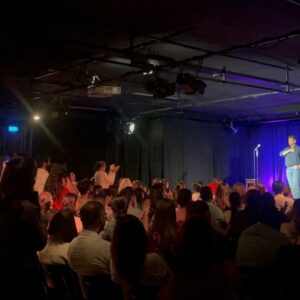 Kanan Gill Instagram - 21 shows, 19 cities, 3 illnesses, 2kg. Touring (parts of) Europe was immensely rewarding. Thank you for coming.
 . . .
“Do you ever worry about becoming a self-parody?”

The clump of moss on the rock face frowned for a minute. “In what sense? It’s your move, by the way”, it said indicating the chessboard stapled to the overhang.

“In the sense of becoming an employee of a previous version of yourself that was free.”

A passing eagle coughed pointedly at how loud we were being. I pressed myself closer to the rock face.

“Nope” said the moss, quite loudly, ignoring my shushing. “Being moss is embracing the plurality of existence, in the sense that there is no singular moss, there are outlines until there is mossing, and that space in which there is moss-ness, is moss. Dude seriously it’s your move.”

The chessboard has no pieces, since we were high up an infinite rock face and it was stapled sideways.

“So you’re talking about being as a process—“

“—A mossess”, corrected the moss.

“But you can still take a sliding window of the continuous change of self and call it who you used to be—“

“—what is this really about?” Interrupted the moss, finally lowering it voice and putting away its Nokia Ngage.

“That I’m worried lasting growth is impossible and decay is inevitable. I keep climbing from epiphany to epiphany, never further off the ground; fingers clasped around realisation, finding the odd abscess of wisdom to rest in. I’ve moved so much, but I’m still here.”

A shower of embarrassed rocks fell past from heights unknown to depths infinite, mumbling apologies. I wept bitterly.

“Ah silly” said the moss ruffling my hair. “There’s nowhere to reach. The path isn’t the climb, it’s the climber. You don’t scale these heights. You hang on till you fall off one day.”

A shuddering relief left my lips. “That’s it?”

“That’s it, smiled the moss. “Now, do you want to play your turn?”

“Sure. Knight to E3!”

“Dude this is Ludo.”