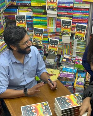 Kanan Gill Instagram - We’ve got a shiny new sticker ✨

Acts of God has been out for a month now. Thank you for buying my book and thank you for enjoying it.