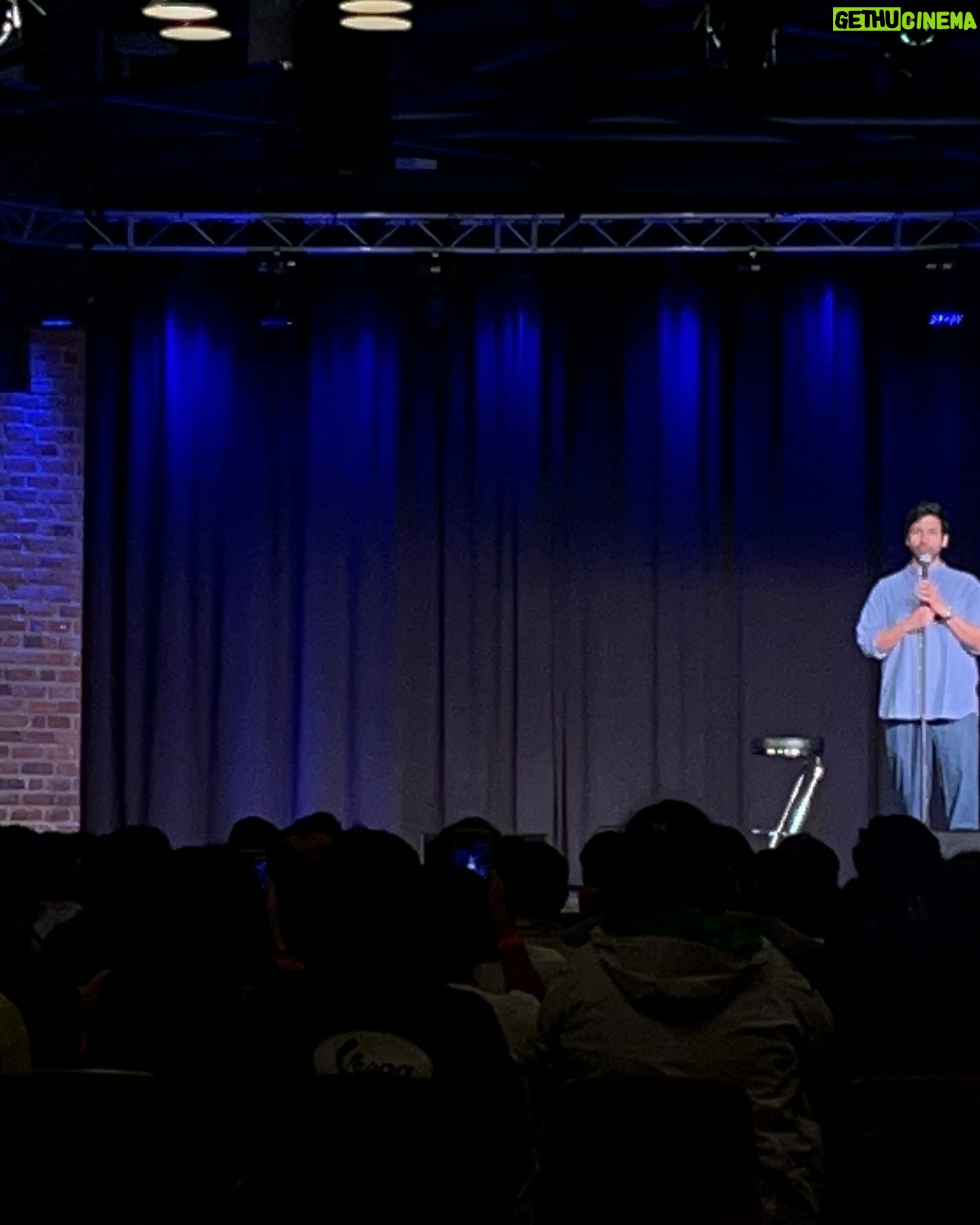 Kanan Gill - 44.2K Likes - Paris, Köln, Birmingham, Manchester, London, London, Glasgow. Weeks: 2, Sun sightings: 1
Having a wonderful time on tour, wind in sails, liquids in a clear plastic bag, etc. Shows have been great in fine skies of brutalist undies. Perfect weather for my highschool playlist.
Thank you for coming! I’m on tour in Europe till the end of June, taking pictures this time to prevent iPhone memories from becoming glum slideshows of boarding pass screenshots.
All links in bio. You really should do the exercises the physio told you to, it’s not going to get better on its own.