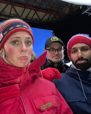 Kanan Gill Instagram - Hei hei 👋🏾 
I had the pleasure of acting in a Christmas movie which releases tomorrow on Netflix, wherever you are! It’s called ‘Christmas As Usual’. Please do watch and if you do, watch it in Norwegian   subtitles (most of it is in English). 
God Jul!