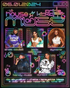Kandy Muse Instagram - The House of Muse presents: the official NYC Pride KICK-OFF! 🌈💫

Saturday, June 1st (10PM) 🪩🎉

Party the night away with some of your FAVORITE Drag Race WINNERS & some of the HOTTEST DJ's in town! ⭐️✨

DRESS CODE: Y2K PU$$Y CÜNT 📱💕

(TICKET LINK IN BIO) very LIMITED tickets, so snatch yours TODAY! 🎟️💅

@xunamimuse @papito.suave @lucasxskywalker @the_symone @jaidaehall @sheacoulee @3dollarbillbk