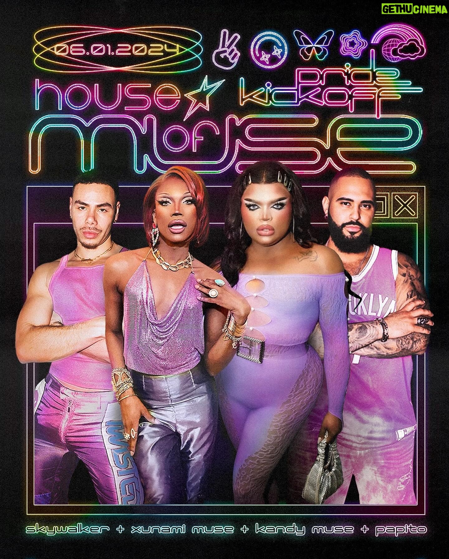 Kandy Muse - 14.6K Likes - The House of Muse presents: the official NYC Pride KICK-OFF! 🌈💫
Saturday, June 1st (10PM) 🪩🎉
Party the night away with some of your FAVORITE Drag Race WINNERS & some of the HOTTEST DJ's in town! ⭐️✨
DRESS CODE: Y2K PU$$Y CÜNT 📱💕
(TICKET LINK IN BIO) very LIMITED tickets, so snatch yours TODAY! 🎟️💅
@xunamimuse @papito.suave @lucasxskywalker @the_symone @jaidaehall @sheacoulee @3dollarbillbk