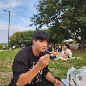 Kang Yul Instagram - 노을까지 완벽했던 저녁식사