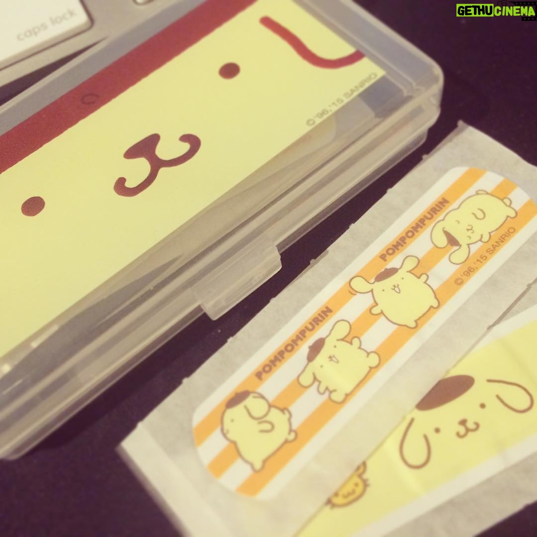 Kano - 760 Likes - 鞄の中身シリーズ① 絆創膏は必需品!笑 #ポムポムプリン #文房具 #鹿乃 #鞄