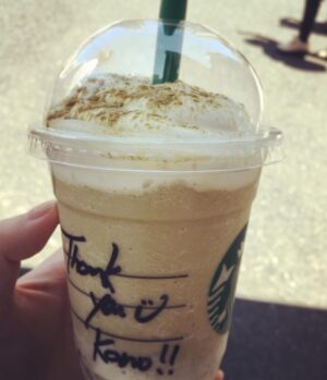 Kano Instagram - ようやく飲めた〜うまうま！ #加賀棒ほうじ茶フラペチーノ #スタバ #スタバ新作