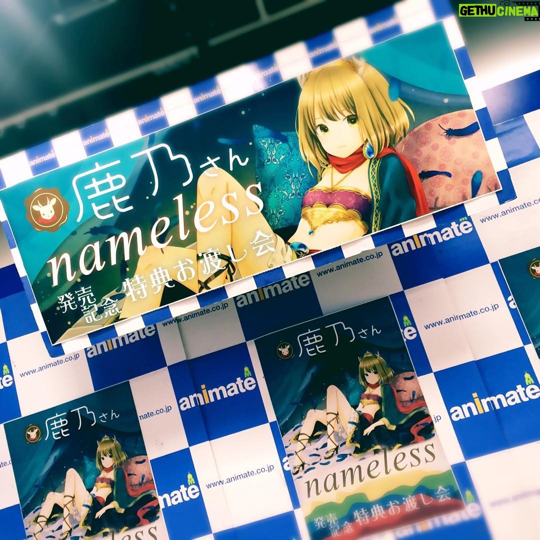 Kano - 796 Likes - アニメイト渋谷さんでのイベントありがとうございました!楽かった〜〜みんなも楽しんでくれてたらいいなっ #アニメイト #渋谷 #鹿乃 #alderamin #リリイベ