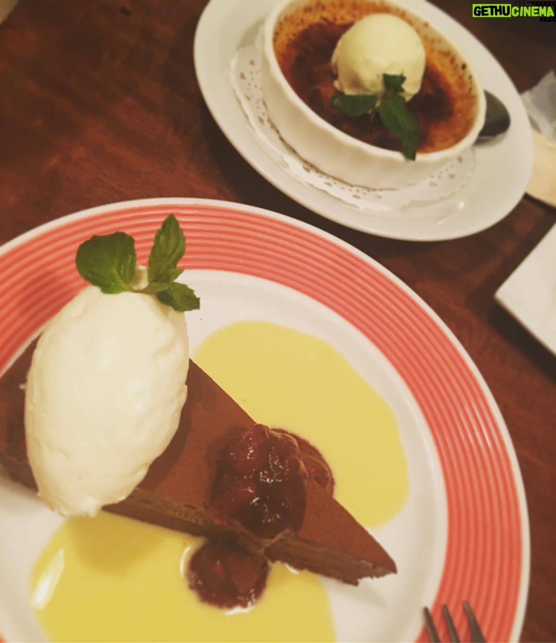 Kano - 871 Likes - あわしまさんとご飯食べてきました。美味しい(๑>◡<๑) #デザート #鹿乃 #あわしま #女子デート #プレミアムフライデー