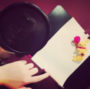 Kano Instagram - 最近の寒暖差にぽこぽこされてげっそりしてたけどぴっかちゅ〜に癒されたあ。レコーディングおつかれさまでした！楽しみにしててね(*'▽'*) #pikachu #pokemon #鹿乃 #スタジオ