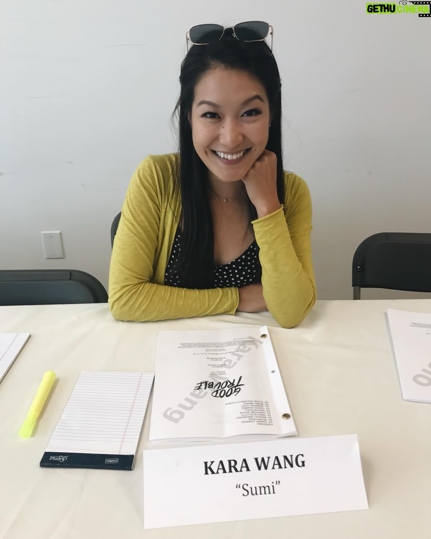 Kara Wang - 3 Likes - where we started and where we ended. first table read for s1e2 to our final day on set. my heart is so full going through the photos and memories of the past six years. so grateful and honored to have had the opportunity to be a part of this legacy and family. our series finale airs tonight on @freeform and tomorrow on @hulu ā¤ļø love you @goodtrouble fam. thatās a wrap. š„
#goodtrouble