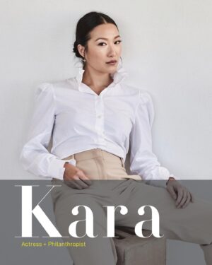 Kara Wang Instagram - Baby’s first cover!!! Could not be more honored to be the March cover for @gr8tmagazine ♥️ special thanks to Anthony at @kmgstudio for giving me the space to talk about my work, notably @thecalmbeyond which will be dropping VOD in North America on March 29th. 

Link in bio. 

Photographer: @higgsy_photography 
MUA: @annyk.makeup 
Hair: @ayanojhair 
Styling: @mrfabioimmediato 
Publicist: @charlene / @slatepr 
Words: @hwinnieful 
EIC: Anthony Vu Cao