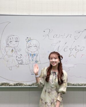 Karin Takahashi Instagram - 立教大学学園祭 声優トークショー💐

今日も可愛い髪型にしてもらったよん〜