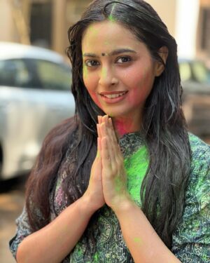 Karishma Sawant Instagram - Shubhkamnaye 🙏