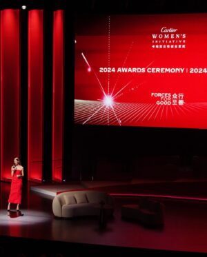 Karlie Kloss Kushner Instagram - I’ve made 30  new friends thanks to @cartierawards last week in Shenzhen ♥️ I’m in awe of these remarkable founders who were selected from all around the world: 30 women running early-stage for-profit businesses focused on positive impact industries. The only thing more impressive than their entrepreneurial feats were their powerful personal stories. Their individual and collective impact was another important reminder of the profound affect on communities   families   the world, when you invest in women. Thank you @cartier for your tremendous commitment to this work. This group embodies so much of what our @kodewithklossy scholars do — irrevocable determination, curiosity and above all kindness! Thank you for granting me the honor of celebrating with you all, I’ll see you again soon ✨