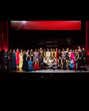 Karlie Kloss Kushner Instagram - I’ve made 30  new friends thanks to @cartierawards last week in Shenzhen ♥️ I’m in awe of these remarkable founders who were selected from all around the world: 30 women running early-stage for-profit businesses focused on positive impact industries. The only thing more impressive than their entrepreneurial feats were their powerful personal stories. Their individual and collective impact was another important reminder of the profound affect on communities   families   the world, when you invest in women. Thank you @cartier for your tremendous commitment to this work. This group embodies so much of what our @kodewithklossy scholars do — irrevocable determination, curiosity and above all kindness! Thank you for granting me the honor of celebrating with you all, I’ll see you again soon ✨