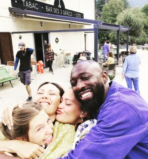 Karole Rocher Instagram - Joyeux anniversaire mon chéri , notre equipe de filles et moi te souhaitons tout ce qu'il y a de meilleur dans ce monde❤️🙏🏼
@thomas_ngijol🎂