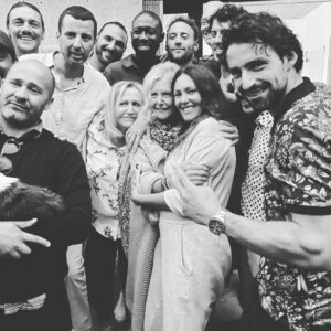 Karole Rocher Instagram - Clap de fin pour notre tournage incroyable ..
Je ne pouvais rever mieux .
Faire un film dans notre village .
Merci .
J'ai vu un village entier soutenir , jouer avec les acteurs .
Thomas et Samir , merci ,vous avez été drôles et bouleversants a la fois .
Merci a tous les acteurs pour y avoir autant mis votre coeur .
Merci a ma gina , tu as ete magnifique 
Merci a Jean Rachid pour ta confiance 
Et surtout merci a ma fille barbara , pour avoir co realisé ce film avec moi , tu m'as impressionné par ton humanité, ton courage , ton intelligence .
On vient de realiser un reve , faire un film en famille , dans notre village .
Merci a tous l'equipe de nous avoir suivi dans notre folie.
Merci a mon frere
Merci a ma mere .
Merci a Angelina et carmen 
Et je veux dédier ce film à mes grands parents Mr et Mme biancardini et a notre cousin Jean Jacques Biancardini .
#FRATÈ
@thomas_ngijol @samguesmi @barbara.biancardini 
@ginagingigi @jeanrachidk @brunogouery 
@jim.schachmes @acellu.di.lume 
@cedricappietto @toussaintmartinetti @grayorsatelli 
@gdreujou @cathy_cassegrain_pala_ @yvescassegrain @lisiagriscelli @carlaabiancardini @patrockfeller @matpaolinii @anais.versini @enirac80 @_anma54_ @alexis_neret @bmw_bernardini