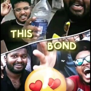 Karthik Surya Instagram - Ennum machane njan ithupoole snehikkum😁
.
Chakkudu machane lub u🥰
.
@maheen_machan 
.
Edited by @cmr._mp4 
.
#friendship #maheenmachan #karthiksurya #kerala #malayalam