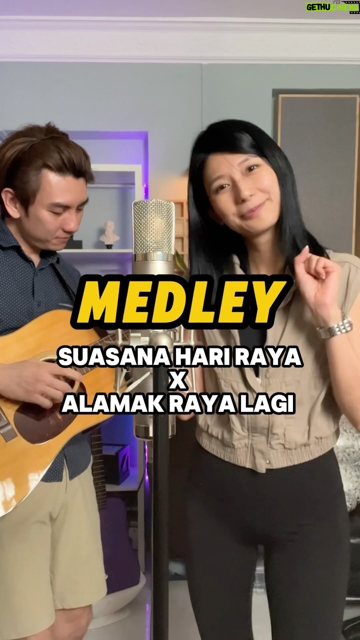 Karyn Wong - 400 Likes - My bunk babe @farahfarookkk says I can sing Raya songs until 9 May, so I have one more day to sing this! And I still remember how she taught me line by line of Suasana Hari Raya, word by word when we were filming Ah Girls 🪖 Memoriessss!
&& we had to then do a medley with the crazy viral Alamak song this year! Performed this for a few gigs and I loveeeeeeee the smiling faces that we got after singing this mashup! @orangebubblegum thank you for helping with my pronunciation too! Duaplohampatwieuhwkqoeueehb hahaha 🫨 maybe I’ll only get it right the next Raya. And I’ll self invite the next time wahahahaha.
🎵 to everyone of you, please give us some nice Malay songs to sing! (Easy ones please, else I have to trouble my friends for tutorial again haha) tyvm love y’all! 😍
🎙️: @warmaudio