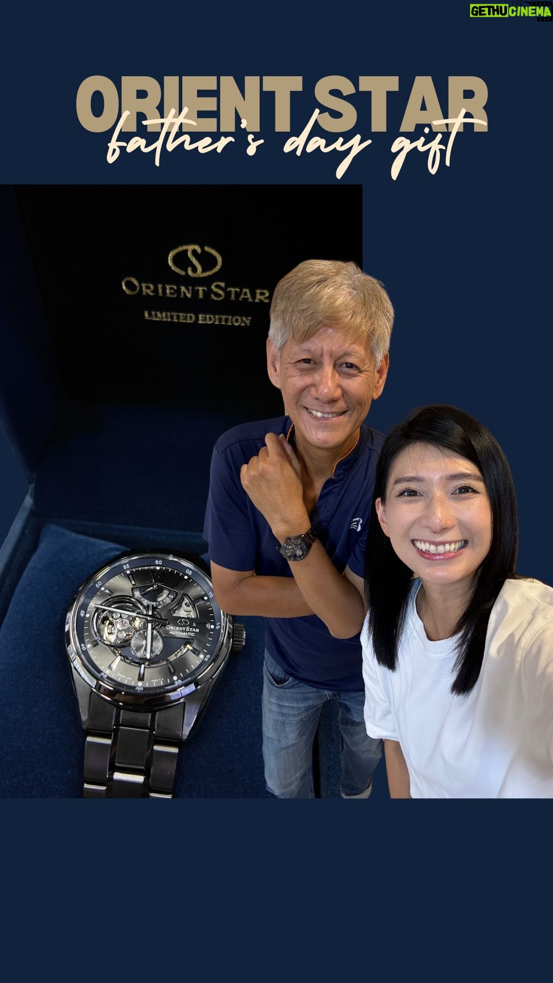 Karyn Wong - 870 Likes - I think my dad doesn’t get what I want to tell him 🫠🫠 I hope he’s happy though!!
Friends, if you want to get something for your dad (or yourself), quote “IAMNOTAGIRL” for 5% off retail price at any Orient Star authorised retail stores from now till 31 July 2024!
*Valid for walk-in customers only. Not applicable to online stores.
P.S. There are only a few of this limited edition Semi Skeleton in black in Singapore!