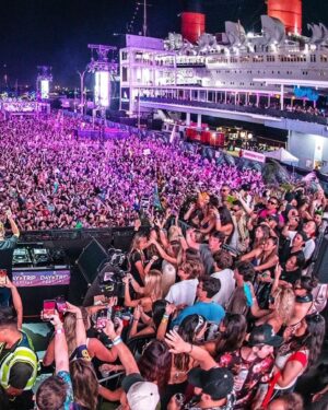 Kaskade Instagram - 1. ID:ID #TearsDontFall 👀 @iamenisa 
2. Oh, that’s a lot of people 🤔
3. But wait there’s more…⁉️ 🤯
4. 🚀 🧀 🍫 👻 (there’s a lot going on here)
5. Resonate @johnsummit and 👋🏻 @kaskadekonnect
6. Shoes are tiny prisons for feet.