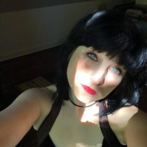 Kat Brower Instagram - I like what the sun does to my eyeball #selfie #newyork #upstate #leafpeeping #airbnb #kingston