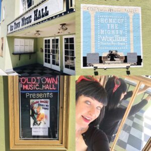 Kat Brower Instagram - El Segundo, you have the best spots for film nerds! #elsegundo #oldtownmusichall #love #classicfilm #goldenageofhollywood