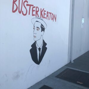 Kat Brower Instagram - Came across the original spot of Buster Keaton’s studio today at Lillian Way and Eleanor in Hollywood on my way back from an audition. Two nice gentleman that work at Quixote are also fans, thanks for the history guys!  #busterkeaton #silentfilm #comedy #losangeles #actorslife #auditions #love #talent #film #hollywood #quixotestudios