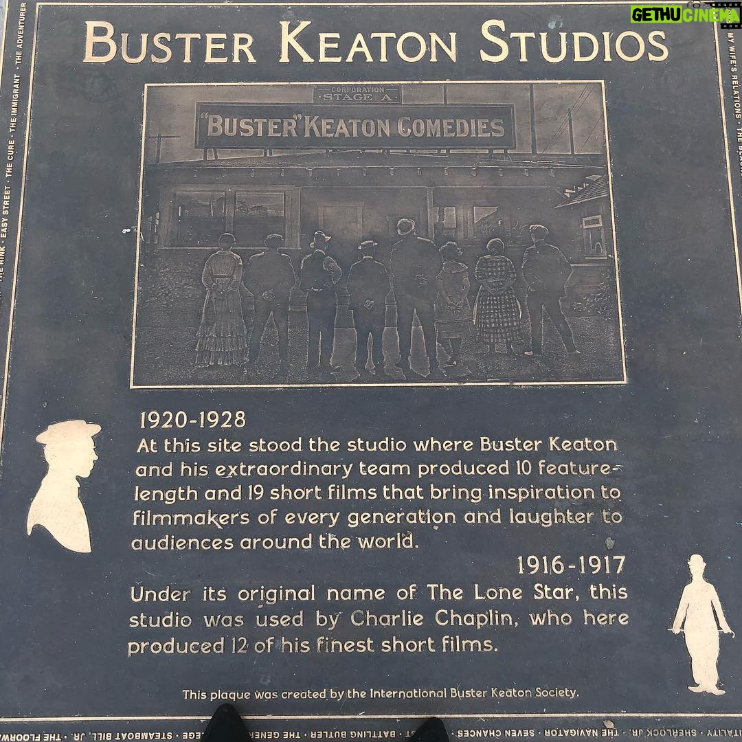 Kat Brower - 228 Likes - Came across the original spot of Buster Keaton’s studio today at Lillian Way and Eleanor in Hollywood on my way back from an audition. Two nice gentleman that work at Quixote are also fans, thanks for the history guys! #busterkeaton #silentfilm #comedy #losangeles #actorslife #auditions #love #talent #film #hollywood #quixotestudios