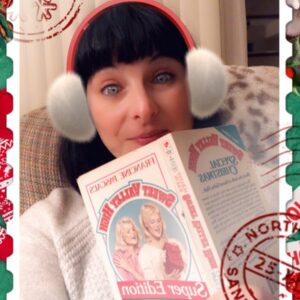 Kat Brower Instagram - This story is more disturbing than I remember.  Those zany Wakefield twins! #sweetvalleyhigh #specialchristmas #superedition