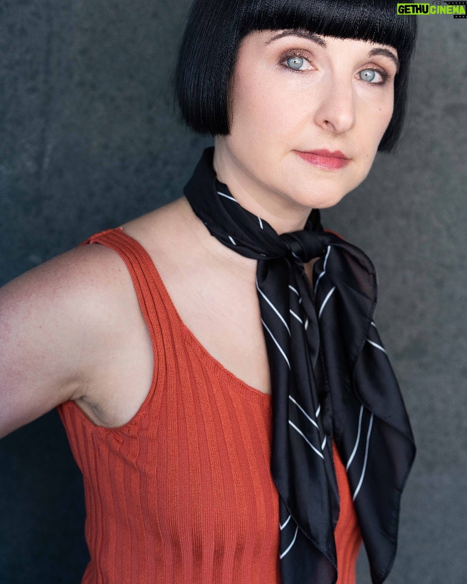 Kat Brower - 130 Likes - I was told by a mentor that theatrical headshot = wear a scarf. Which I thought was an insane thing to say, but I respect this person so much that I just did it anyway. Not sure it makes me look more dramatic. I feel like this is an ad for my haircut. But I do love my haircut!