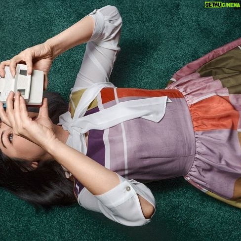 Kat Brower - 676 Likes - A girl and her viewfinder - on set for Pleasure Dome - 2015. Photo by @desireepfeiffer
