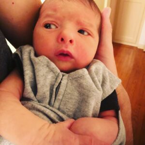 Kat Brower Instagram - Entering week 3 with the girl we affectionately call ‘peanut’❤️👶🏻
