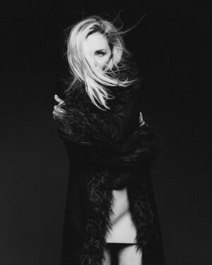 Katarina Čas Instagram - It ain’t just black and white…
📸 @anagregoricphoto 
💄 @sfumatomakeup