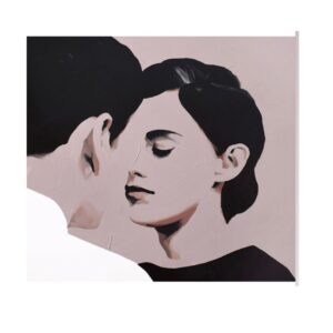 Katarzyna Herman Instagram - Z A K O C H A N I  1 3 
🎨 @jarekpuczel 
Powiesiłabym nad kominkiem. 
🫀🫀🫀 dziś dzień singla ,wczoraj Walenty ,przedwczoraj Katarzyny - można świętować na okrągło