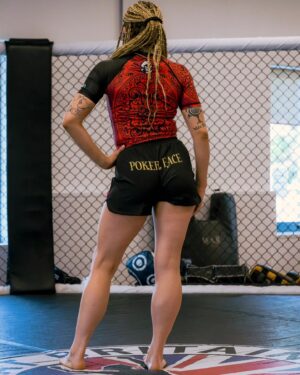 Kate Bacik Instagram - Your newest @soultakerfightwear sponsored athlete 🎉 
Certi link up 💯🫱🏽‍🫲🏾