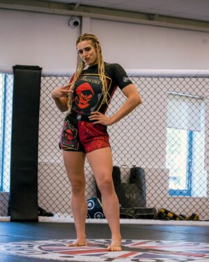 Kate Bacik Instagram - Your newest @soultakerfightwear sponsored athlete 🎉 
Certi link up 💯🫱🏽‍🫲🏾