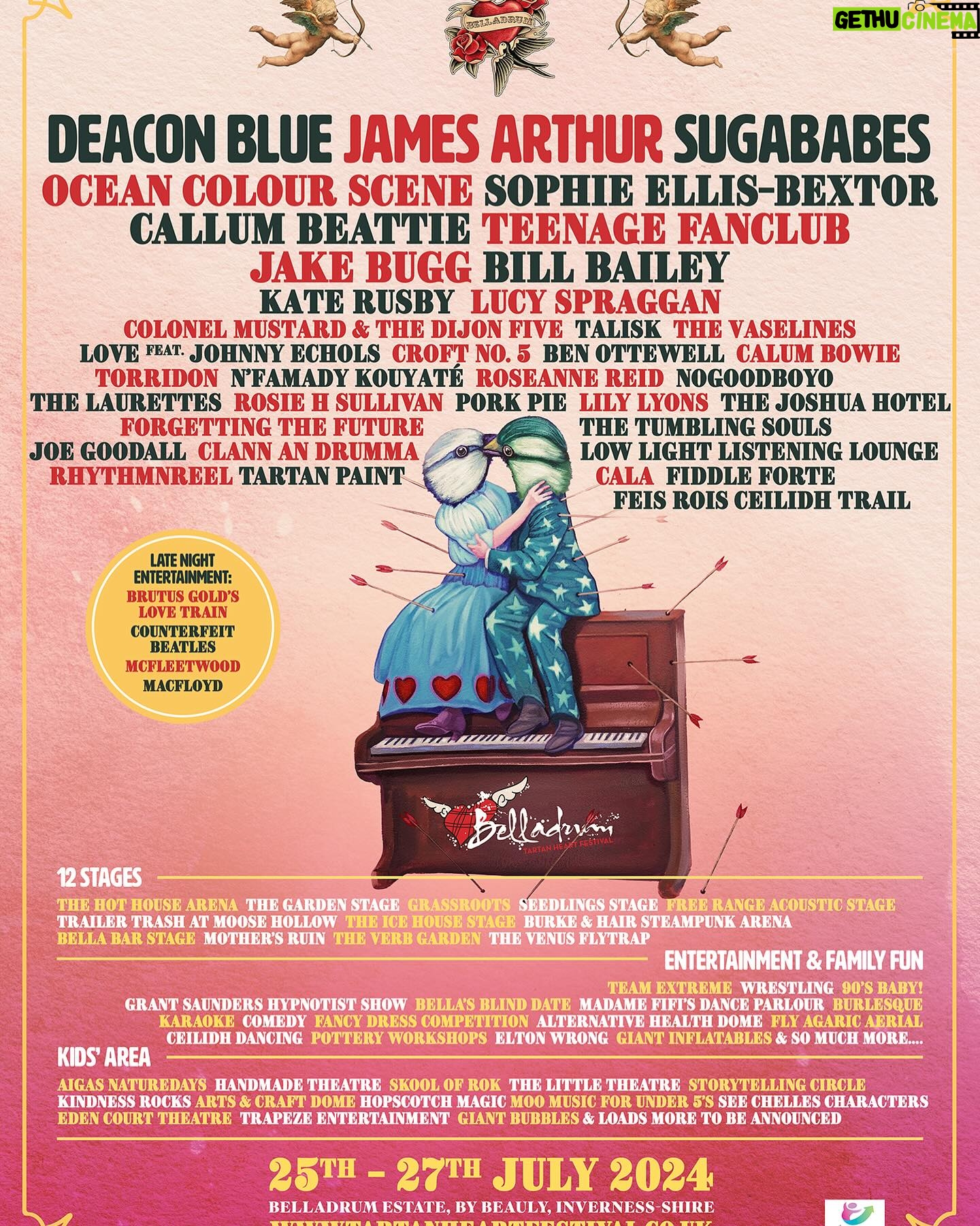 Kate Rusby - 243 Likes - Aw whoop whoop I cannot wait to go play @belladrumfestival this year!! 🥳😃🎊
The line up is just fabulous, take a look 👀👇👇👇❤️
Who’s going? 😃