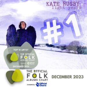 Kate Rusby Instagram - WHOO HOO!!!! “Light Years” was Dec NUMBER 1 in the #officialukfolkchart @officialcharts in partnership with @englishfolkexpo 🥳😃🍾💃🏻🕺🏻💐🌟🎊
It also came number 10 in the chart for the whole year, to say it had only been out for 1 of those months is just so so lovely and humbling 😊🥰🙏 
Thank you to every single one of you who have bought, downloaded, streamed the album or tracks from it. You are truly fabulous. Also thank you to everyone who came to a gig, bought a ticket, and supported live music this last year. We remain in your debt. ❤️
Hope to see you in spring or even dec this year. Whoo hoo can’t wait 😃🌸🥂