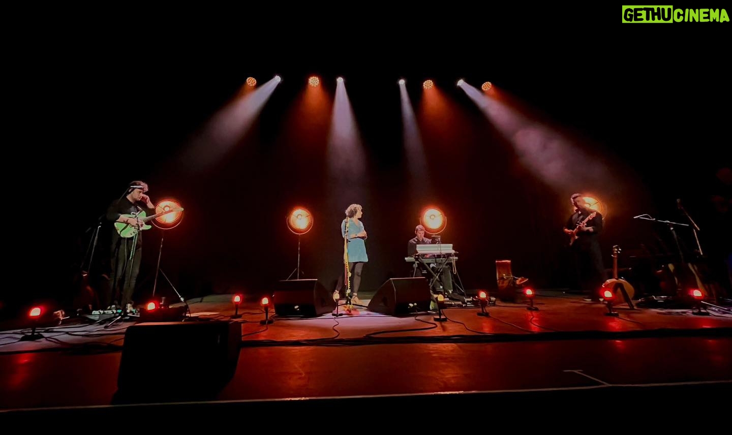 Kate Rusby - 282 Likes - 🌸🌟Another cracker of a show tonight, our third night of the Singy Songy Session Tour at @victheatrehx Halifax. Thank you so much for coming out and making it a wonderful, sparkly night you lovely people ⭐️🌸
Next stop is @paviliontheatreglasgow on April 18th vroom vroom 🚗
#singysongysessiontour #katerusby #springtour #guitars #acousticguitars #electricguitars #bass #rhodeskeys #bouzouki #moog @duncanlyall @deebookane @sammysauceboat @isophase_audio
📸’s by our incredible lighting engineer @zaknicholson 🥰