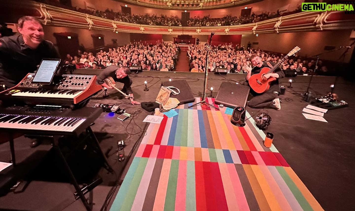 Kate Rusby - 282 Likes - 🌸🌟Another cracker of a show tonight, our third night of the Singy Songy Session Tour at @victheatrehx Halifax. Thank you so much for coming out and making it a wonderful, sparkly night you lovely people ⭐️🌸
Next stop is @paviliontheatreglasgow on April 18th vroom vroom 🚗
#singysongysessiontour #katerusby #springtour #guitars #acousticguitars #electricguitars #bass #rhodeskeys #bouzouki #moog @duncanlyall @deebookane @sammysauceboat @isophase_audio
📸’s by our incredible lighting engineer @zaknicholson 🥰