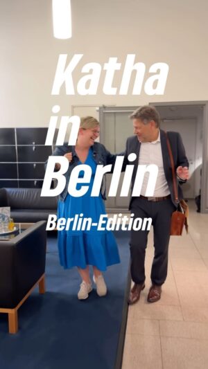 Katharina Schulze Instagram - Hi Berlin 😍👋

Das waren volle Tage in der Hauptstadt und ich komme gerne wieder 🥰

#berlin
Musik von Vlad Krotov | Pixabay