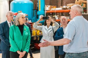 Katherine Clark Instagram - No better way to celebrate #EarthDay than with a nearly $1 million investment in clean, safe drinking water for families in Woburn!

I'm proud to have partnered with state and local leaders to bring these federal dollars home. This critical funding will help remove PFAS toxins and hand our kids the promise of a healthy future.