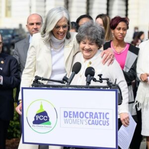 Katherine Clark Instagram - Honored to be a member of the fierce and fearless @DemWomenCaucus. Together, we fight for a future defined by equality:
 
Economic Justice.
Affordable child care.
Reproductive freedom.

We stand with you and women around the world. #InternationalWomensDay