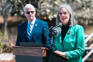 Katherine Clark Instagram - No better way to celebrate #EarthDay than with a nearly $1 million investment in clean, safe drinking water for families in Woburn!

I'm proud to have partnered with state and local leaders to bring these federal dollars home. This critical funding will help remove PFAS toxins and hand our kids the promise of a healthy future.